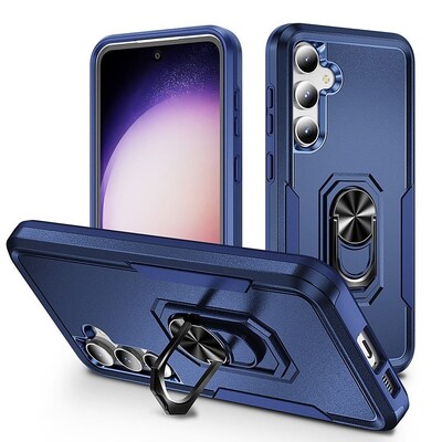SaharaCase Military Kickstand Series Case for Samsung Galaxy S23 FE, Blue (CP00513)