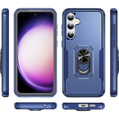 SaharaCase Military Kickstand Series Case for Samsung Galaxy S23 FE, Blue (CP00513)