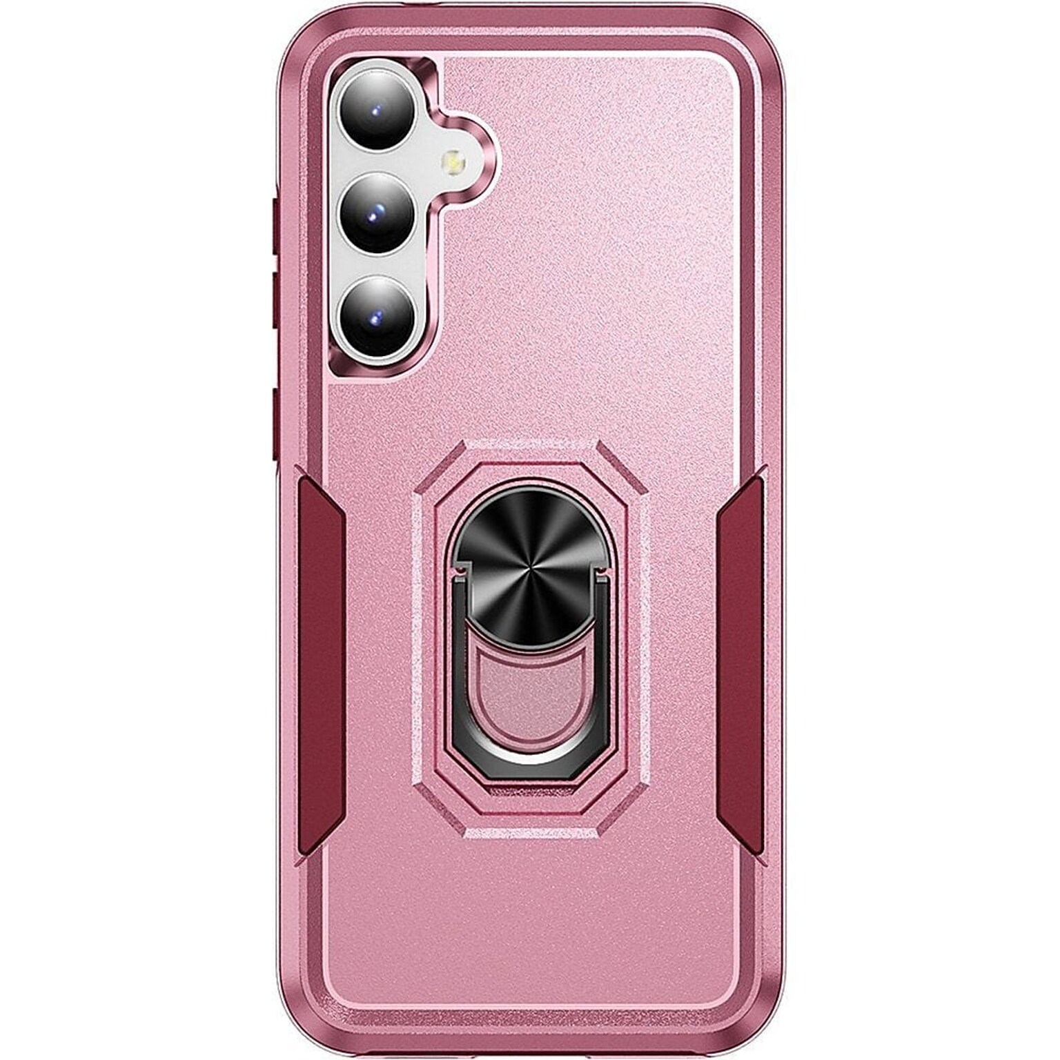 SaharaCase Military Kickstand Series Case for Samsung Galaxy S23 FE, Rose Gold (CP00514)