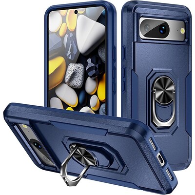 SaharaCase Military Kickstand Series Case for Google Pixel 8 Pro, Blue (CP00526)