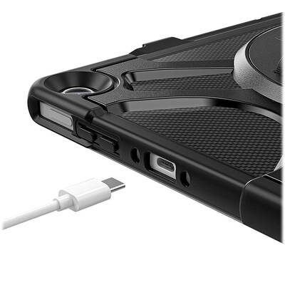 SaharaCase DEFENSE-X Series Case for Amazon Fire Max 11 (2023), Black (TB00309)