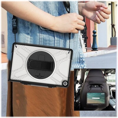 SaharaCase DEFENSE-X Series Case for Amazon Fire Max 11 (2023), Clear (TB00310)