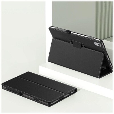 SaharaCase Bi-Fold Folio Case for Lenovo Tab M9, Black (TB00317)