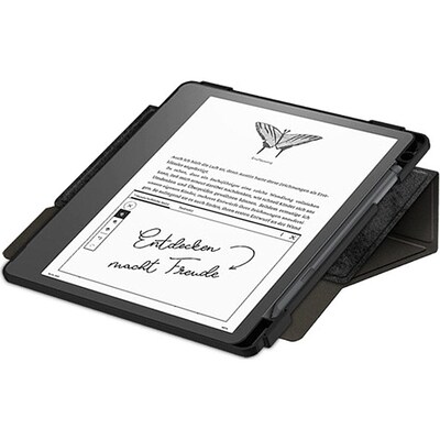 SaharaCase Leather Bi-Fold Folio Case for reMarkable 2, Black (TB00343)