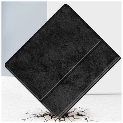 SaharaCase Leather Bi-Fold Folio Case for reMarkable 2, Black (TB00343)