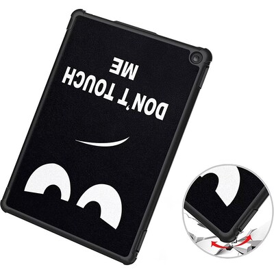 SaharaCase Tri-Fold Folio Case for Amazon Fire HD 10 (2023), Black (TB00367)