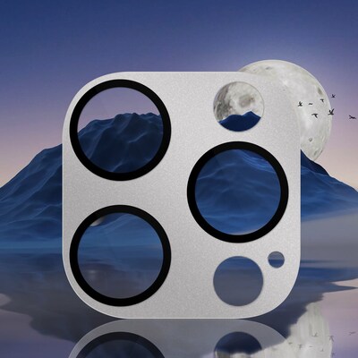 SaharaCase - ZeroDamage HD Flexible Glass Camera Lens Protector for iPhone 15 Pro/15 Pro Max (2-Pack)