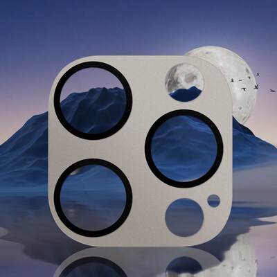 SaharaCase - ZeroDamage HD Flexible Glass Camera Lens Protector for iPhone 15 Pro/15 Pro Max (2-Pack)