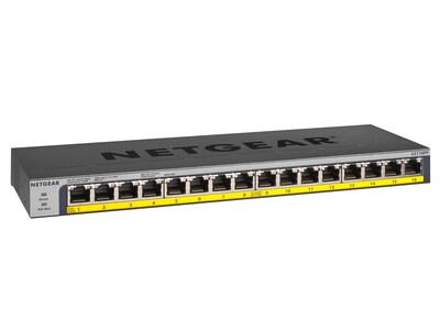 NETGEAR 16-Port PoE/PoE+ Gigabit Ethernet Unmanaged Switch (GS116PP)