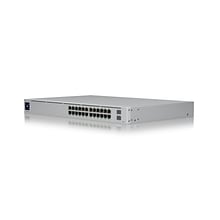 Ubiquiti UniFi Professional 24-Port Gigabit Ethernet PoE Unmanaged Switch, Silver (USW-PRO-24-POE)