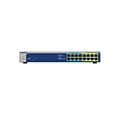 Netgear 16-Port Gigabit Ethernet PoE Unmanaged Switch, 10/100/1000 Mbps, Black/Blue (GS516UP-100NAS)