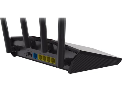 Asus AX1800 Dual Band MU-MIMO WiFi 6 Router, Black/Red (RTAX55)