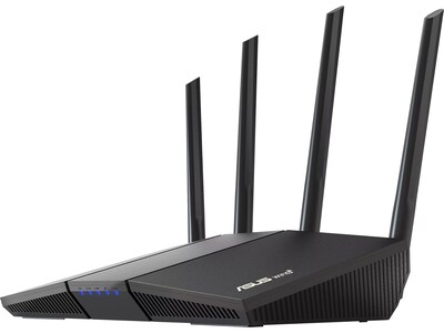 Asus AX1800 Dual Band MU-MIMO WiFi 6 Router, Black/Red (RTAX55)