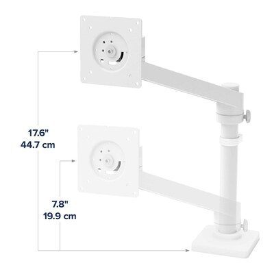 Ergotron NX Single Monitor Arm For 34" Screen, White (45-669-216)