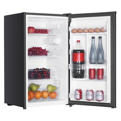 Magic Chef MCAR32BE 3.2-Cu. Ft. Freezerless Mini Fridge, Black