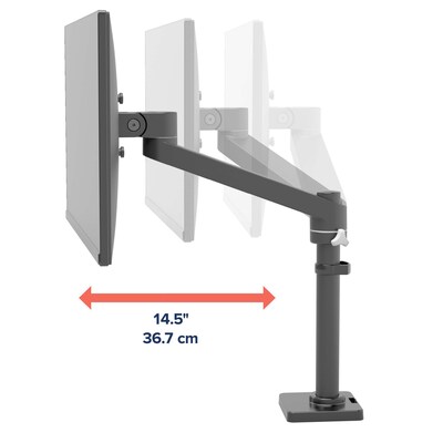 Ergotron NX Single Monitor Arm For 34" Screen, Black (45-669-224)