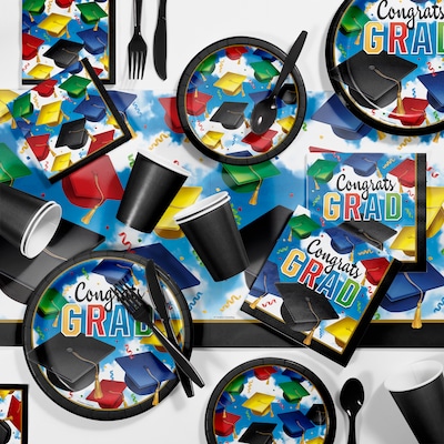 Creative Converting Graduation Celebration Party Supplies Kit (DTC2895E2A)