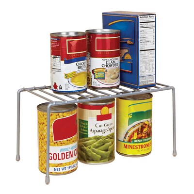 Kitchen Details Shelf Organizer, Grey, Small (24122-GREY)