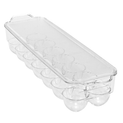 Kitchen Details Clear Plastic Refrigerator Egg Crate (28517)