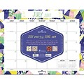 TF Publishing July 2018-June 2019 Art Of Hallmark Desk Pad Calendar, 22 X 17 (19-8145A)