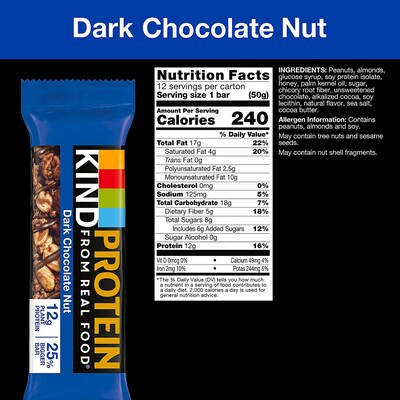 KIND Protein Gluten Free Variety Pack, 24/Box (600-00777)