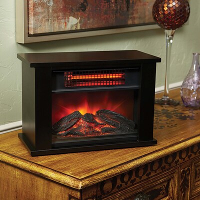 LifeSmart 1000W Tabletop Infrared Fireplace Space Heater (HT1287)
