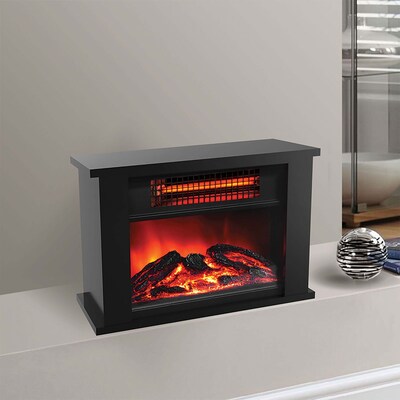 LifeSmart 1000W Tabletop Infrared Fireplace Space Heater (HT1287)