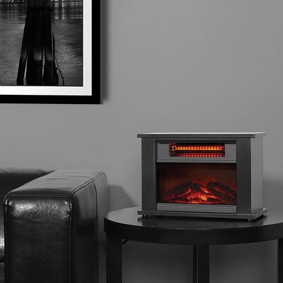 LifeSmart 1000W Tabletop Infrared Fireplace Space Heater (HT1287)