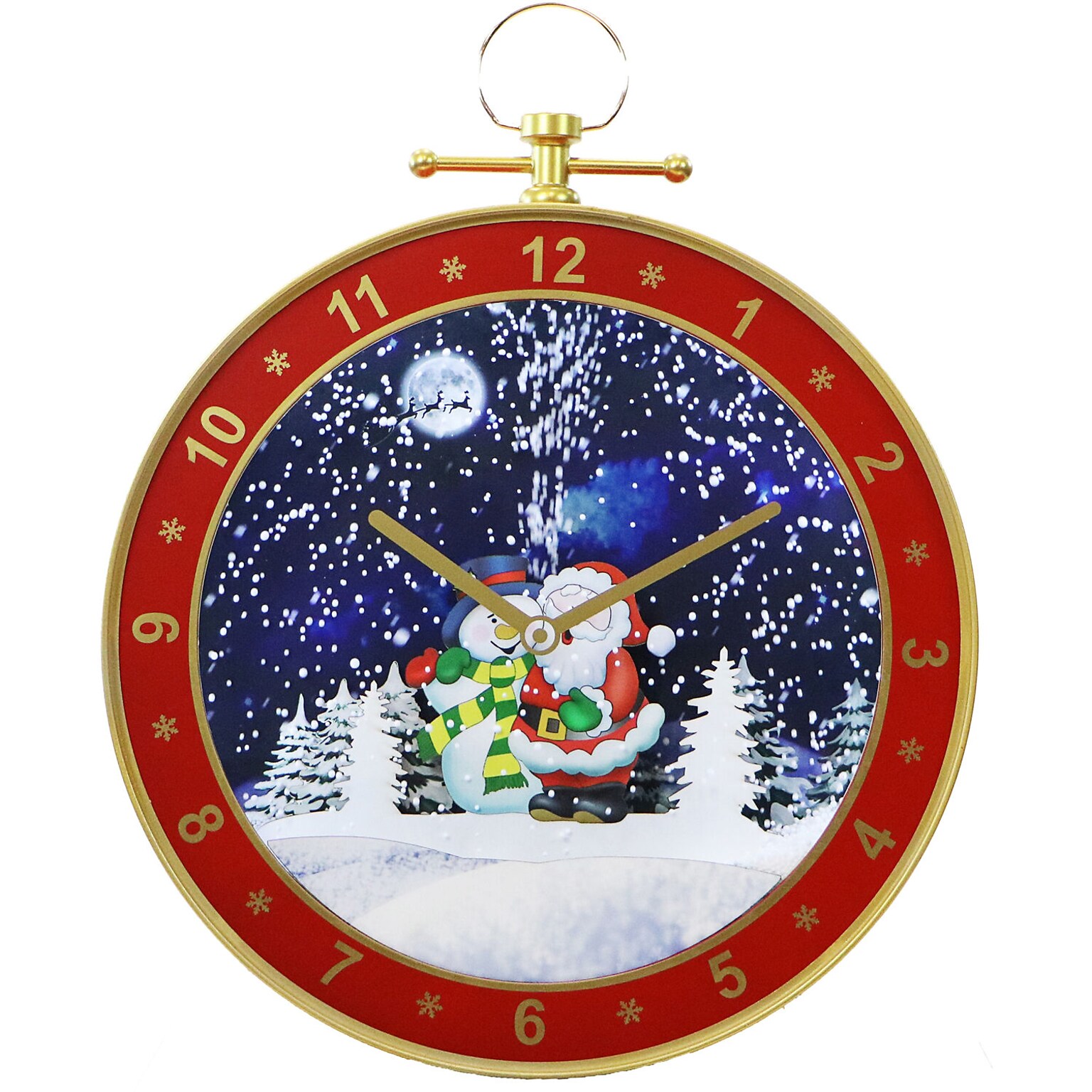 Fraser Hill Farm Let It Snow Series 23-In. Wall Ornament (FSORNSA024A-RD1)