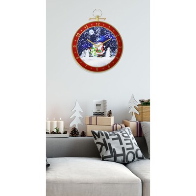 Fraser Hill Farm Let It Snow Series 23-In. Wall Ornament (FSORNSA024A-RD1)