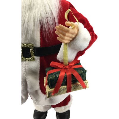 Fraser Hill Farm 36-In. Dancing Santa Claus (FHFSC036-2RED3)