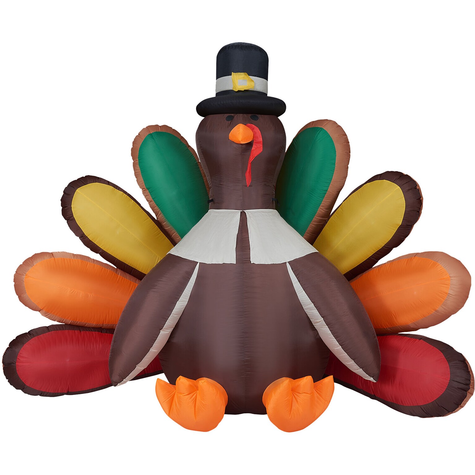 Fraser Hill Farm 8-Ft. Wide Turkey Blow-Up Inflatable (FHHVTURKY081-L)