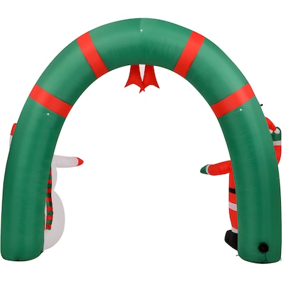 Fraser Hill Farm 8' Walkway Arch Inflatable (FHFXMASARCH081-L)