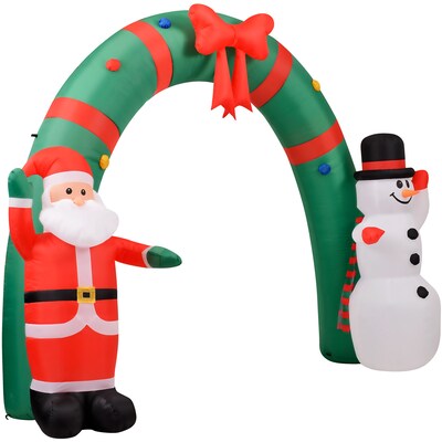 Fraser Hill Farm 8' Walkway Arch Inflatable (FHFXMASARCH081-L)