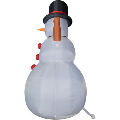 Fraser Hill Farm 20' Jolly Snowman Inflatable (FHFSNWM201-L)