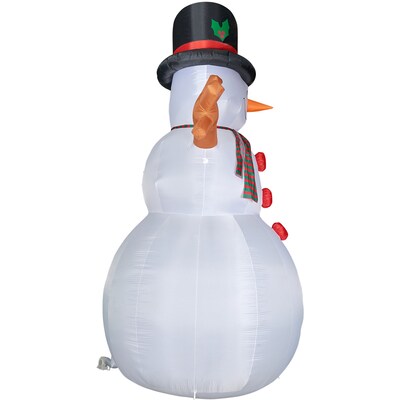 Fraser Hill Farm 20' Jolly Snowman Inflatable (FHFSNWM201-L)