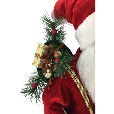 Fraser Hill Farm 36-In. Dancing Santa Claus (FHFSC036-2RED3)