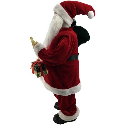 Fraser Hill Farm 36-In. Dancing Santa Claus (FHFSC036-2RED3)