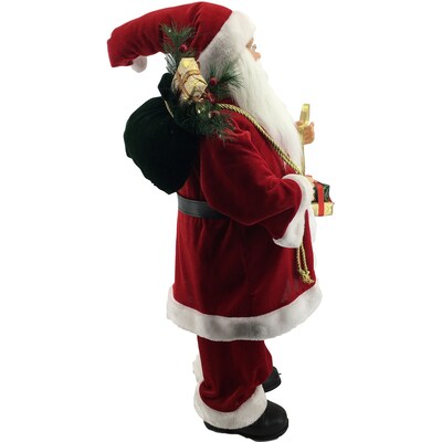 Fraser Hill Farm 36-In. Dancing Santa Claus (FHFSC036-2RED3)
