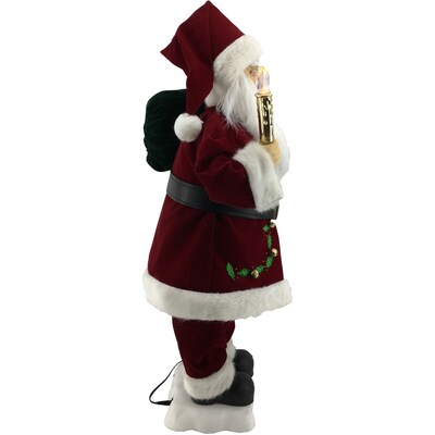 Fraser Hill Farm 28-In. Classic Santa Claus Figurine (FHFSC028-2RED1)