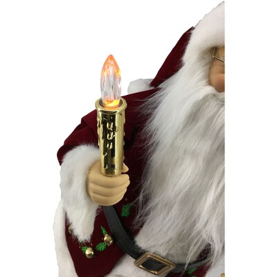 Fraser Hill Farm 28-In. Classic Santa Claus Figurine (FHFSC028-2RED1)