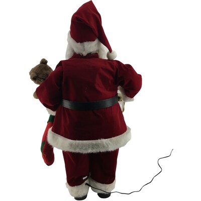 Fraser Hill Farm 36-In. Santa Claus Figurine (FHFSC036-2RED2)