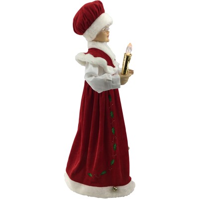 Fraser Hill Farm 28-In. Classic Mrs. Claus Figurine (FHFPLMC028-2RED1)