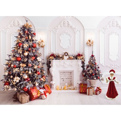 Fraser Hill Farm 28-In. Classic Mrs. Claus Figurine (FHFPLMC028-2RED1)