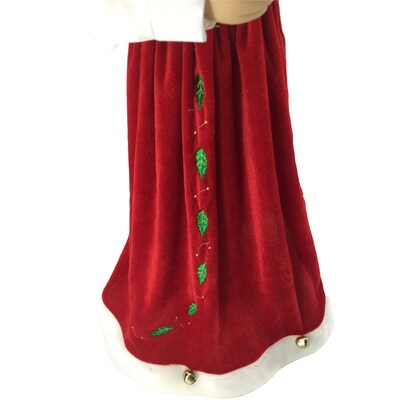 Fraser Hill Farm 28-In. Classic Mrs. Claus Figurine (FHFPLMC028-2RED1)