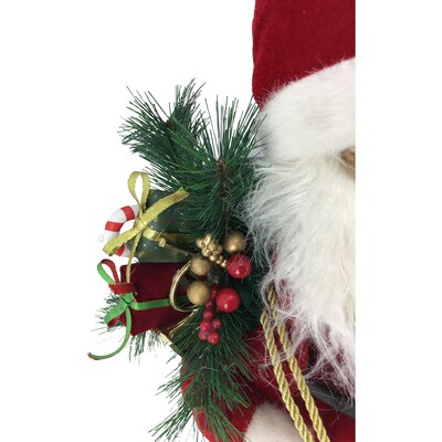 Fraser Hill Farm 24-In. Santa Claus Figurine (FHFSC024-2RED1)