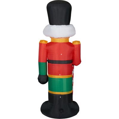 Fraser Hill Farm 10' Traditional Nutcracker Inflatable (FHFNUTCRK201-L)