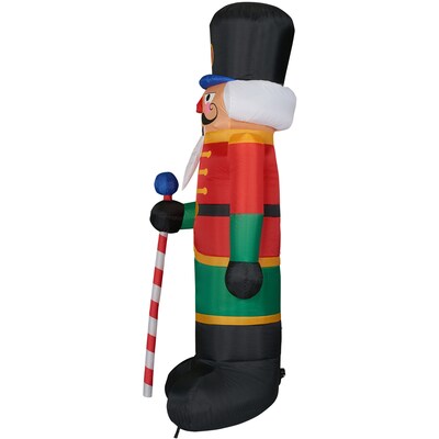 Fraser Hill Farm 10' Traditional Nutcracker Inflatable (FHFNUTCRK201-L)