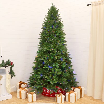 Fraser Hill Farm 7.5-ft. York Pine Artificial Christmas Tree (FFYP075-6GR)