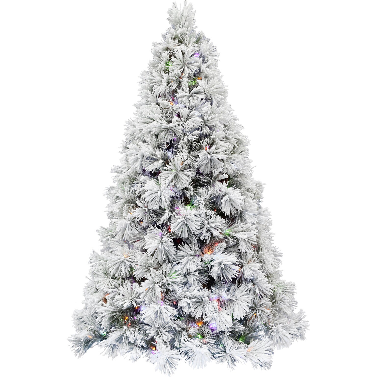 Fraser Hill Farm 7.5-Ft. Sugar Hill Snowy Christmas Tree (FFSH075-6SN)